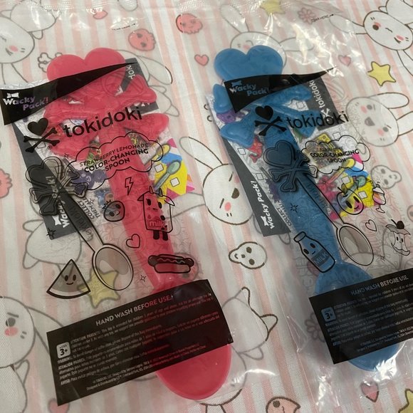 Tokidoki Figures Cactus Bears Sonic Kids Wacky Pack Toys Stickers, Spoons - Picture 6 of 10